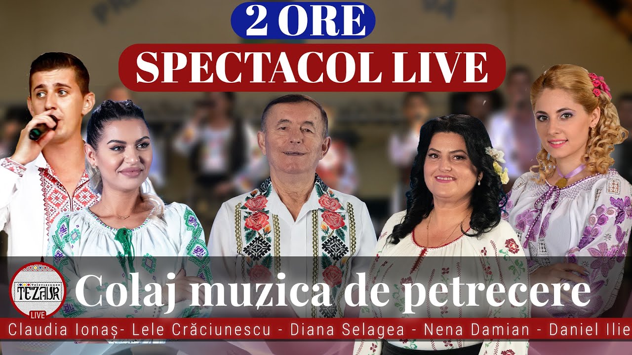Spectacol  Live 🎤 Claudia Ionaș ❌ Lele Crăciunescu ❌ Diana Selagea || Colaj muzica bănățeană