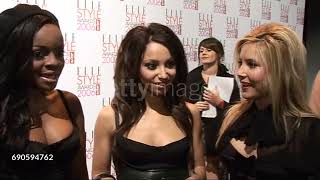 Early Sugababes 3.0 interview at the Elle Style Awards (ITN, UK, February 2006)