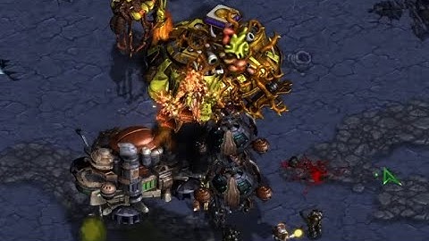 Infested Terran Play???? Iffy (Z) v Iris (T) on Overwatch - StarCraft  - Brood War