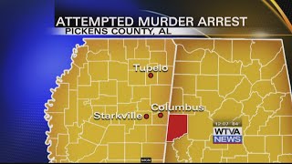 Attempted murder arrest made in Pickens County