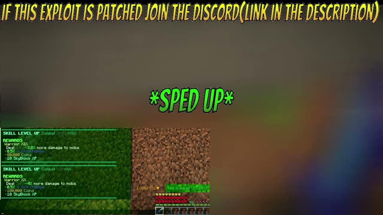 NEWEST Unlimited Combat EXP Macro Mod Hypixel Skyblock 2025