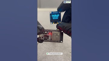DIY Clock 🕰️ Using ESP32 #scienceproject #clockusingesp32 #roboarmy #esp32project