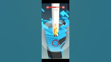 Stack Ball - Gameplay Walkthrough Level-67 (iOS & Android) | Livmyth Gameplay #shorts