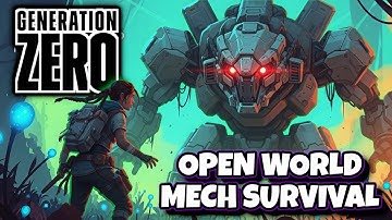 Day One Of This Incredible Open World Mech Apocalypse Survival Game! - Generation Zero Ep. 1