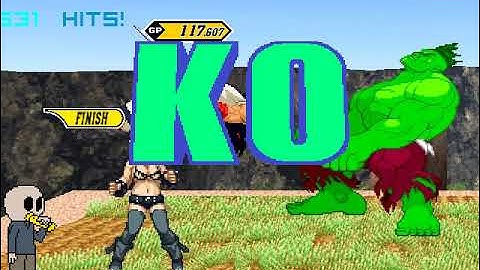 MUGEN Request: Phil Eggtree & Yoko Vs Hulk & Haohmaru