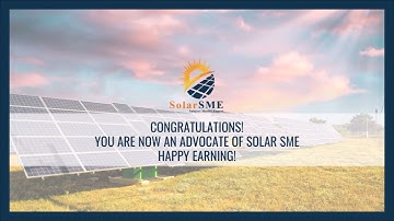 THE ALL NEW SOLAR SME REFERRAL PROGRAM