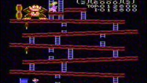 Donkey Kong on the Atari 7800
