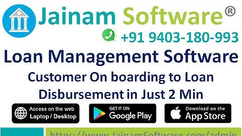 Loan Approval Workflow Demo | Jainam Software for NBFCs, Microfinance & Credit Unions