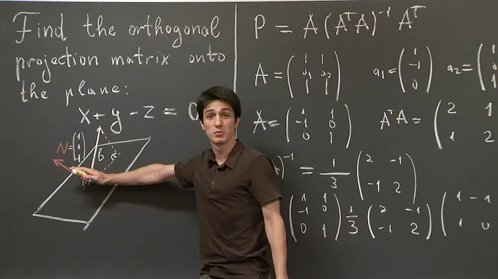 Projection into Subspaces