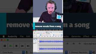 Remove vocals from ANY song using Audacity. It