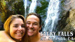BREATHTAKING Cali Waterfall // Mt Shasta's Faery Falls
