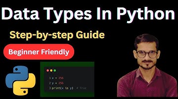 Data Types In Python With Examples | Python Tutorial