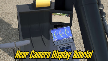 Farming Simulator 25 🚧 FS25 Rear Camera Display Complete Tutorial 🚧