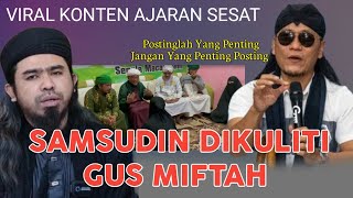 REAKSI GUS MIFTAH TANGGAPI YANG LAGI VIRAL TERBARU 2024