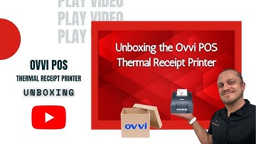 Unboxing the Ovvi POS Thermal Receipt Printer! OVVI POS | Payment Software | All in One POS Systems