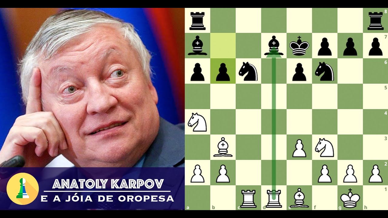 Anatoly Karpov e a jóia de Oropesa 