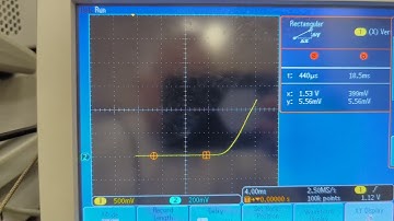 Function Generator and Oscilloscope Curve Tracer: Diode Connected MOSFET (IRF540N)