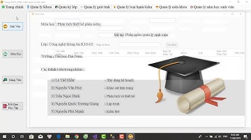 C# | Phần mềm quản lý sinh viên cơ bản ( Demo)