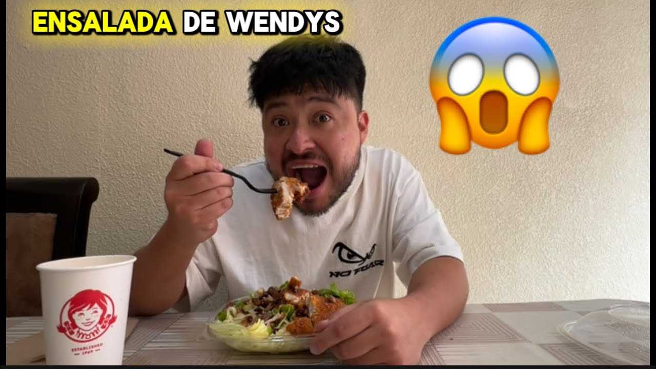 Ensalada de Wendy’s ¿vale la pena? - YouTube
