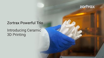 Ceramic 3D Printing with Zortrax Inkspire 2 Resin 3D Printer and Post-Processing System
