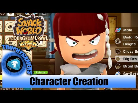 Snack World The Dungeon Crawl Gold – Character Creation or Character Customization