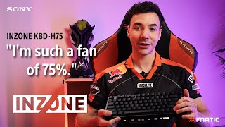 Inzone Kbd-H75 Fnatic Valorant Pro Player Crashies Review Sony Official