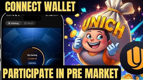 UNICH AIRDROP//How To Connect Your Wallet in Unich.