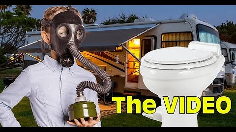How to get rid of the sewer smell in an RV
