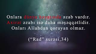 Quranda Qəbir Əzabı Var Mı ?