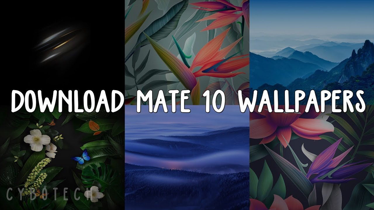 How To Download Huawei Mate 10 Wallpapers In Any Android Phone Youtube