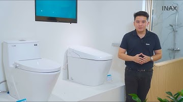 GIỚI THIỆU BÀN CẦU ĐIỆN TỬ, NẮP RỬA ĐIỆN TỬ, NẮP RỬA CƠ INAX