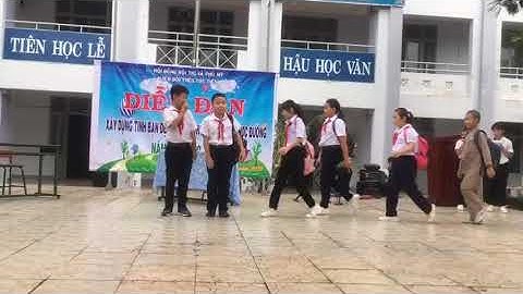 kịch nói không với bạo lực học đường