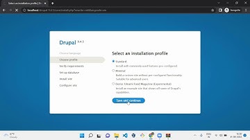 How to install Drupal 9 | D4Drupal