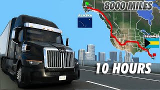 ATS Longest Delivery (Bahamas to Alaska) | American Truck Simulator screenshot 5