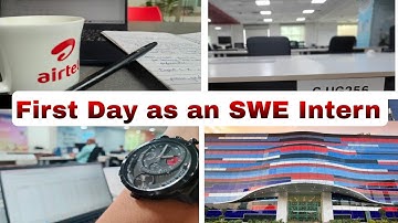 First Day of a Software Engineer Intern at Airtel  || Software Engineer Internship || Airtel Gurgaon