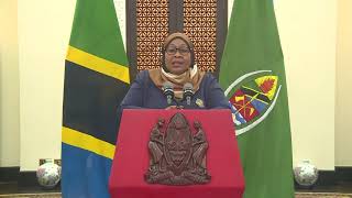 President of Tanzania H.E Samia Suluhu Hassan signing and endorsing the Kigali Declaration on NTDs