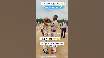 Ssc Cpo 2024 this short only for motivation #shorts #pop #ssccpo #subinspector #crpf #crpfsi #ssc