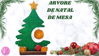 ÁRVORE DE NATAL DE MESA (Uma semana de Natal no canal da Val)