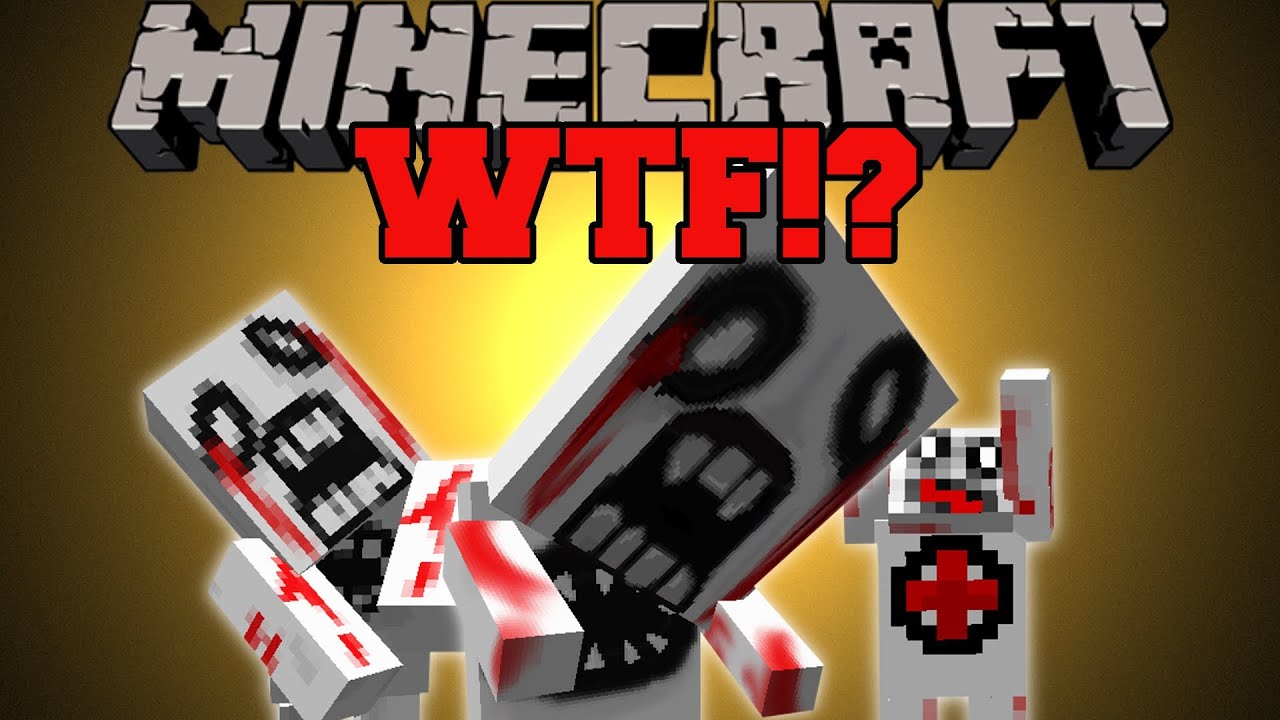 Minecraft WTF!? (EXTREMELY SCARY MOBS) John Mod Showcase