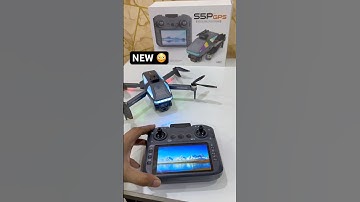 Best drone S5P GPS 🔥 Display Remote 1km range with hd camera one key return RGB light like S28