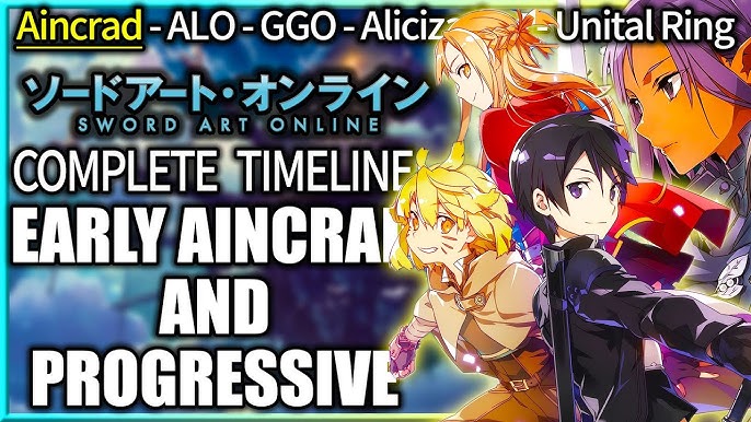 I am Hyped for the last Arc Unital Ring and SAO progressive Movie