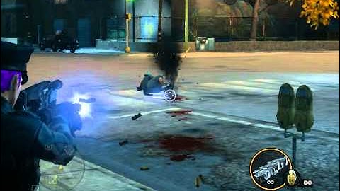 Saint Row The Third Put into garbage