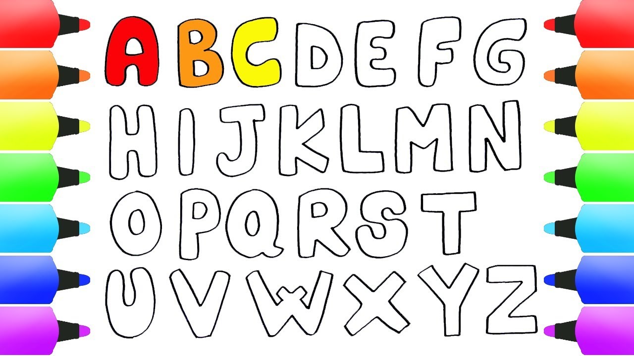 How to Teach Kids to Draw Using the Alphabet - FeltMagnet