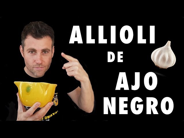 Allioli Ajo Negro