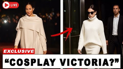Meghan Markle’s COSPLAY Victoria — Balenciaga Runway EXPOSED
