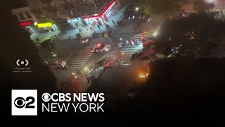 2 New York City firefighters hurt in Coney Island fire