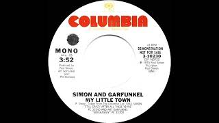 1975 Simon & Garfunkel - My Little Town (mono radio promo 45