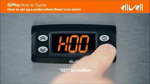 IDPlus How to Guide How to set up a probe when there is no alarm