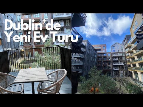Dublin'de 1+1 Ev Turu VLOG | Böyle Bir Günde Eve Taşındım!