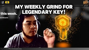 My Weekly Grind for the Legendary Key 🔑 | Step-by-Step Guide